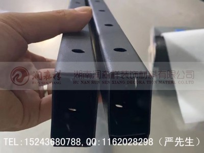 湖南铝单板厂,湖南铝方通,勾搭龙骨,A字龙骨,C型冲孔龙骨图6