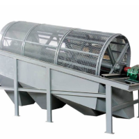 脱水蔬菜粉、鹅卵石 散料 焦炭滚筒筛