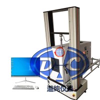 扬州道纯生产PDL-10KN型保温隔热材料断裂伸长率试验机含高低温箱