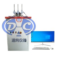 扬州道纯生产数显式塑料热变形维卡软化点温度测定仪