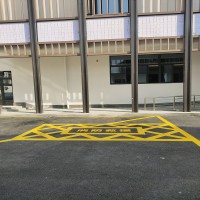 苏州科技城厂房道路划线 消防通道划线