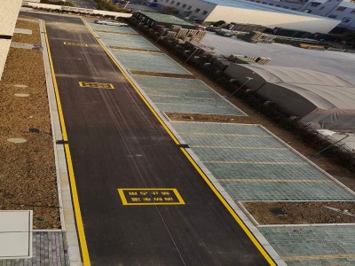 苏州科技城厂房道路划线 消防通道划线图3